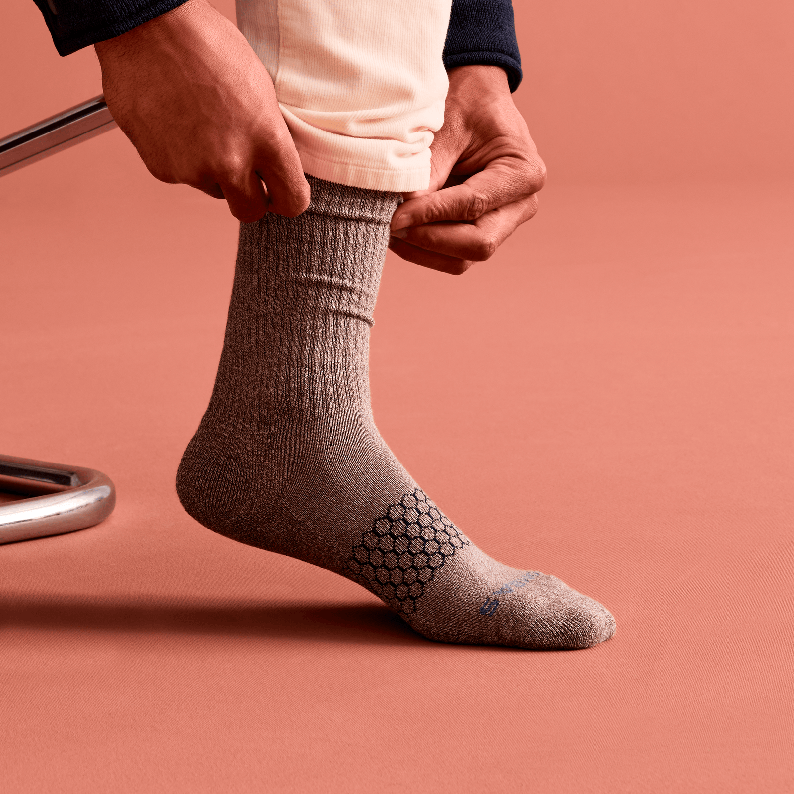 Men's Marl Calf Socks