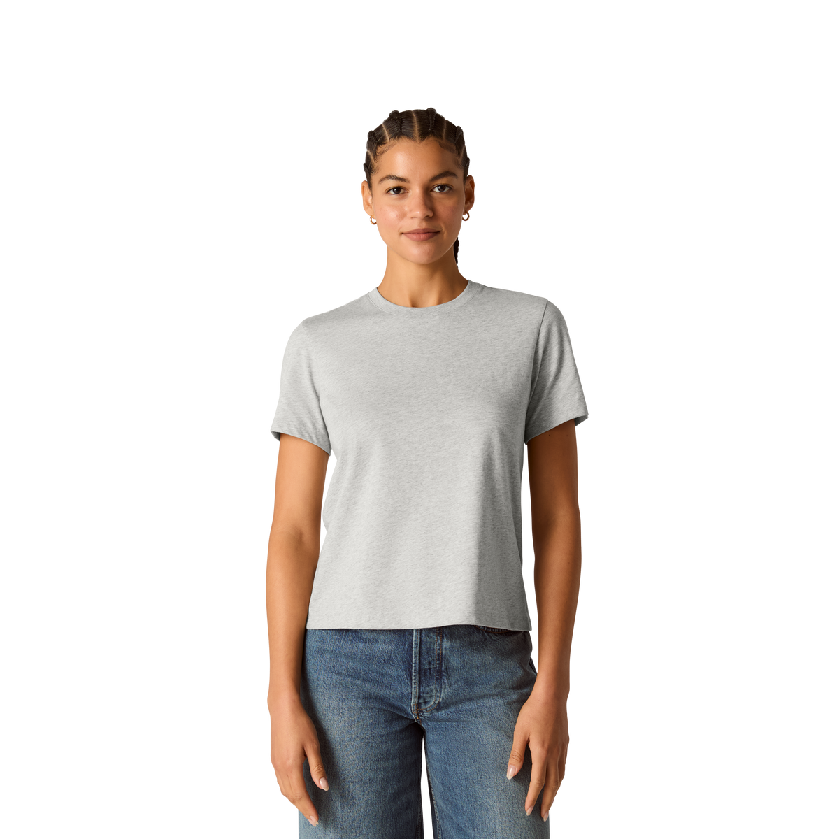 Women's Pima Cotton Crew Neck T-Shirt