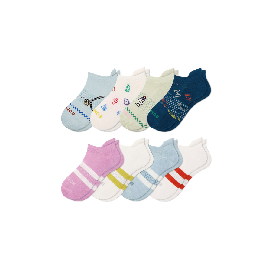Youth Ankle Sock 8-Pack J3
